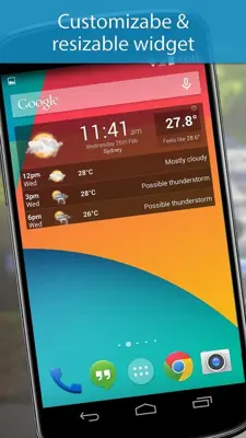 Weatherzone android App screenshot 0